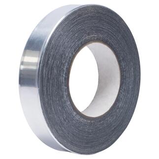 Aluminiumklebeband aus 99% Alu - 25m Rolle - 60mm Breite - 0,1mm stark