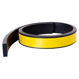 EPDM / Moosgummi Vierkantprofil 18mm x 8mm einseitig selbstklebend ca. 15° Shore A