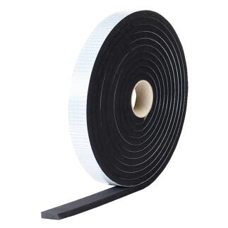 EPDM Zellkautschuk Rollen mit 10mm x 250mm bis 900mm Breite - Moosgummi Rollen