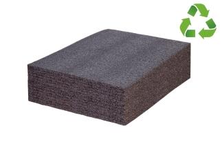 Multilayer Schaumstoff - schwarz schwarz für DIY Werkzeugeinlage - 350 x 400 x 57 mm