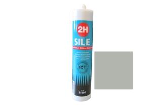 2H SIL E manhattan 847 - Sanitärsilikon / Fliesensilikon - 310ml Kartusche