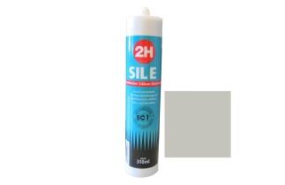 2H SIL E manhattan 726 - Sanitärsilikon / Fliesensilikon - 310ml Kartusche