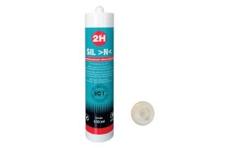 2H SIL N fugengrau 500 - Silikon / Neutrales System – 310ml Kartusche