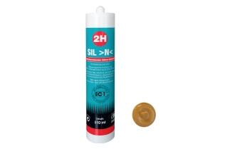 2H SIL N eiche 884 - Silikon / Neutrales System – 310ml Kartusche