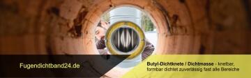 Butyl Dichtknete - formbare Dichtmasse für Sanitär, Bau, Wohnmobil, Caravan, ...